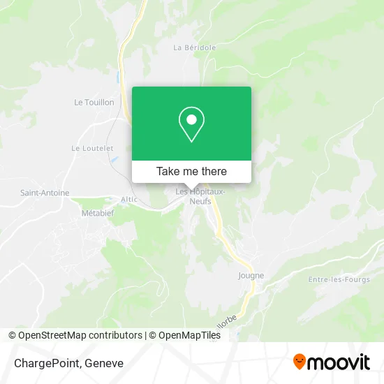 ChargePoint map