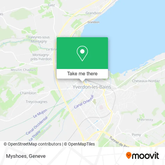 Myshoes map