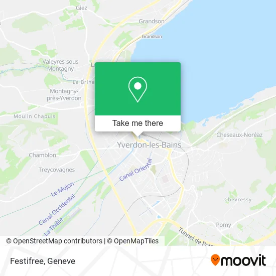 Festifree map