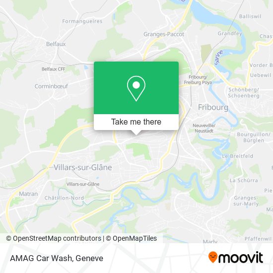 AMAG Car Wash map