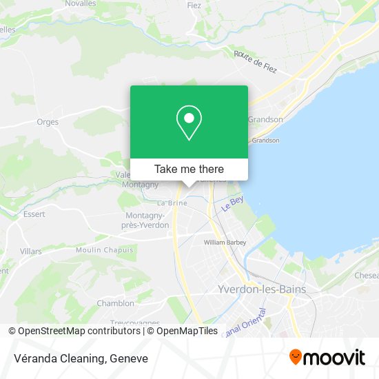 Véranda Cleaning map