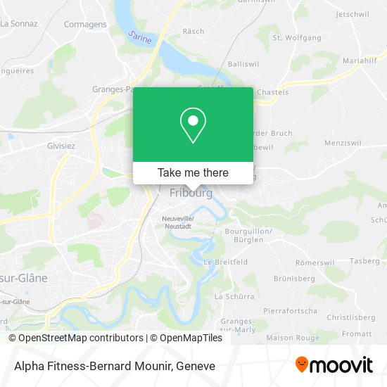 Alpha Fitness-Bernard Mounir map