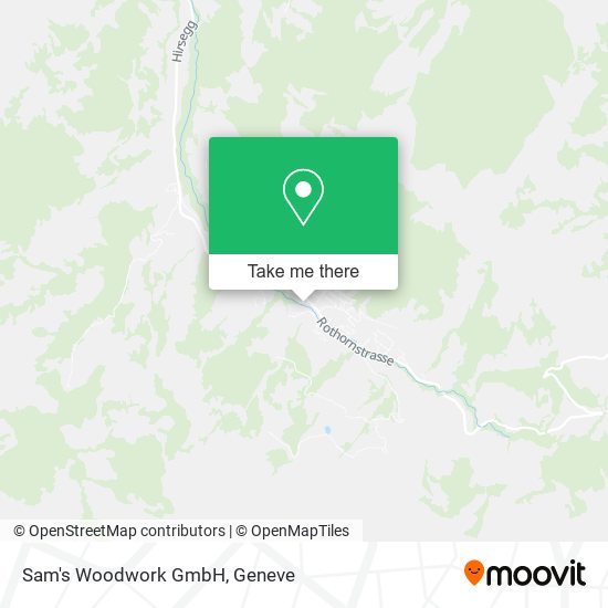 Sam's Woodwork GmbH map