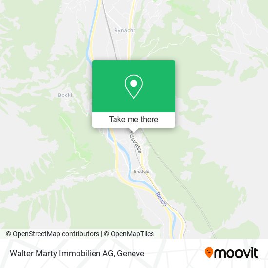 Walter Marty Immobilien AG map