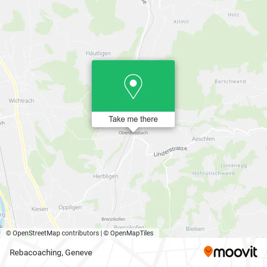 Rebacoaching map