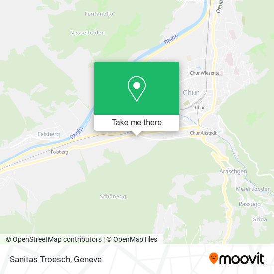 Sanitas Troesch map