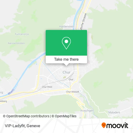 VIP-Ladyfit map