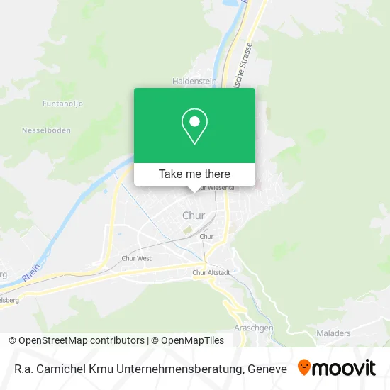 R.a. Camichel Kmu Unternehmensberatung map