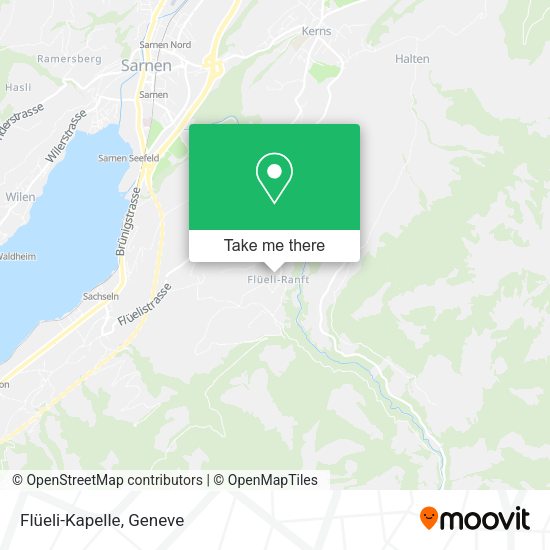 Flüeli-Kapelle map