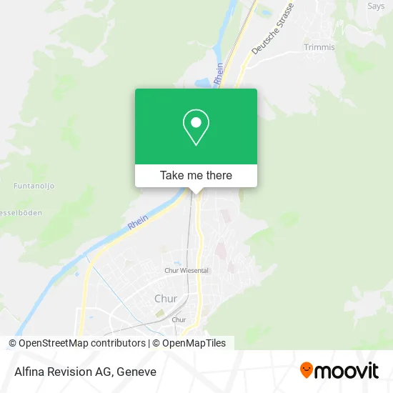 Alfina Revision AG map