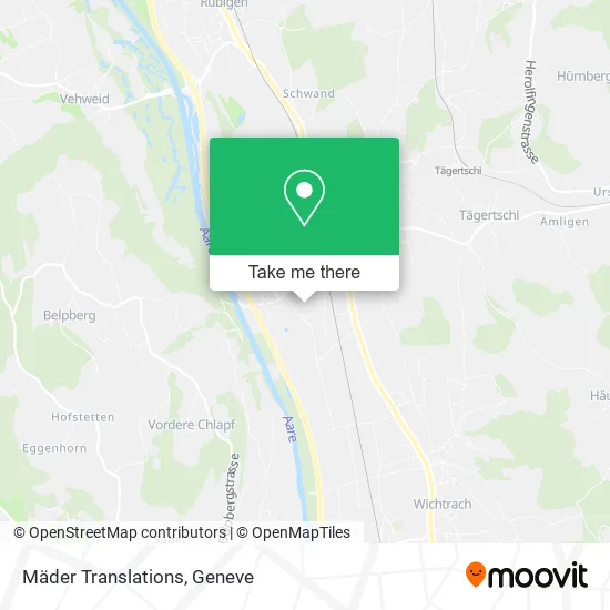 Mäder Translations map