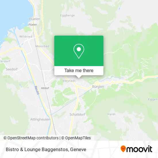Bistro & Lounge Baggenstos map