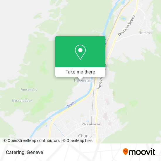 Catering map