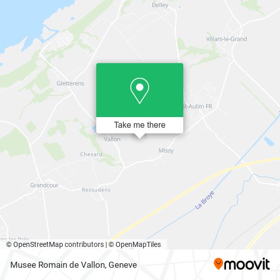 Musee Romain de Vallon map