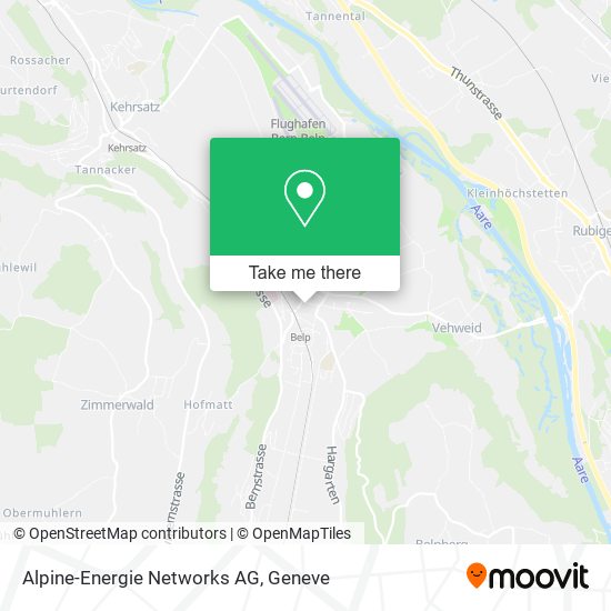 Alpine-Energie Networks AG map