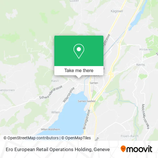 Ero European Retail Operations Holding map