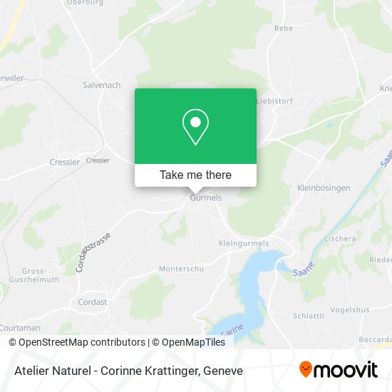 Atelier Naturel - Corinne Krattinger map