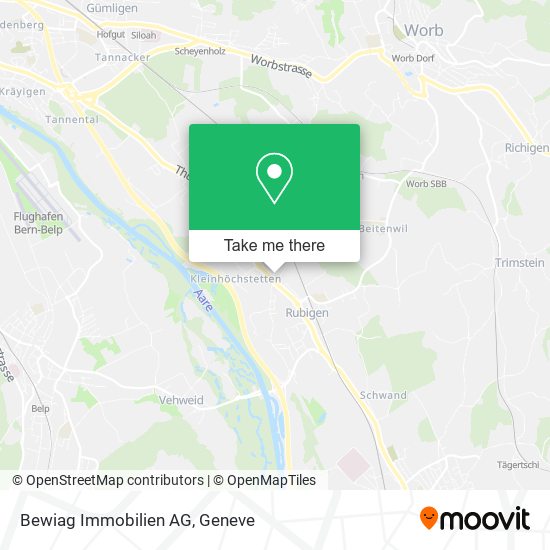 Bewiag Immobilien AG map