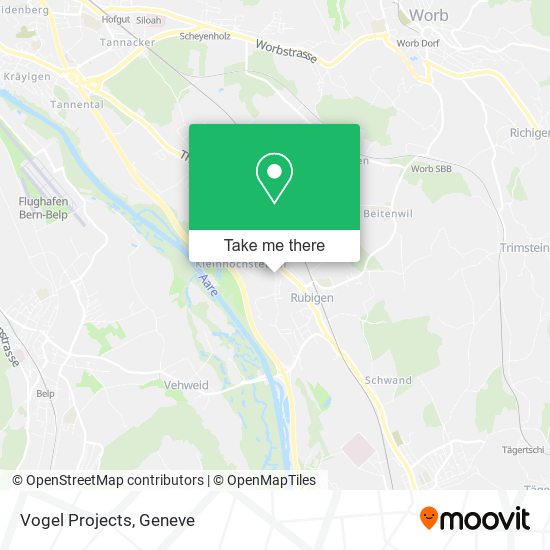Vogel Projects map