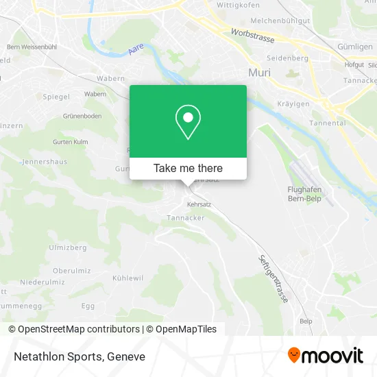 Netathlon Sports map