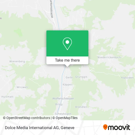 Dolce Media International AG map