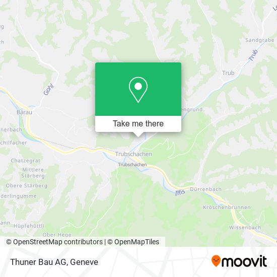 Thuner Bau AG map