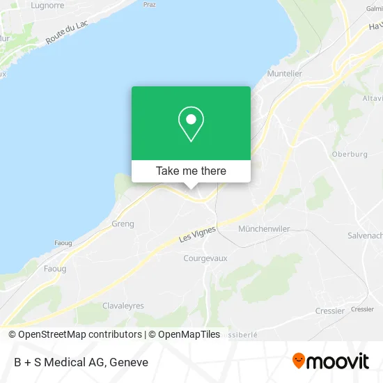 B + S Medical AG map