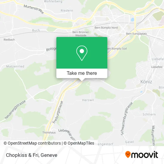 Chopkiss & Fri map