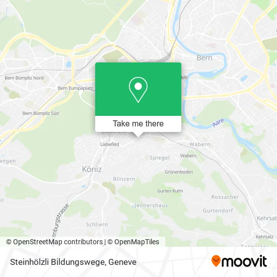 Steinhölzli Bildungswege map