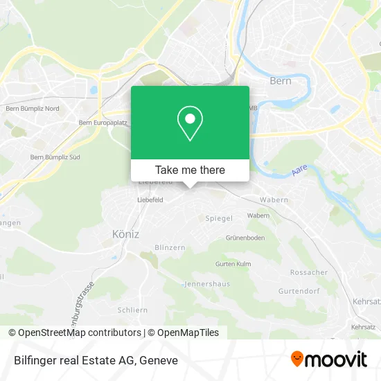 Bilfinger real Estate AG map