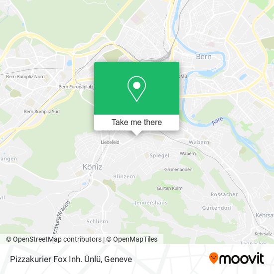 Pizzakurier Fox Inh. Ünlü map