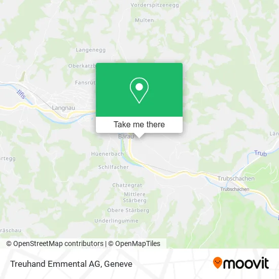 Treuhand Emmental AG map