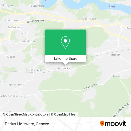Padus Holzware map