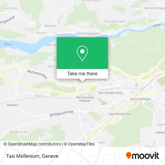 Taxi Mellenium map