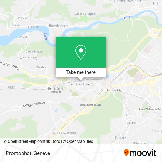 Prontophot map
