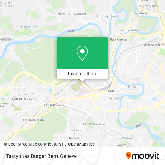 Tastybites Burger Bern map
