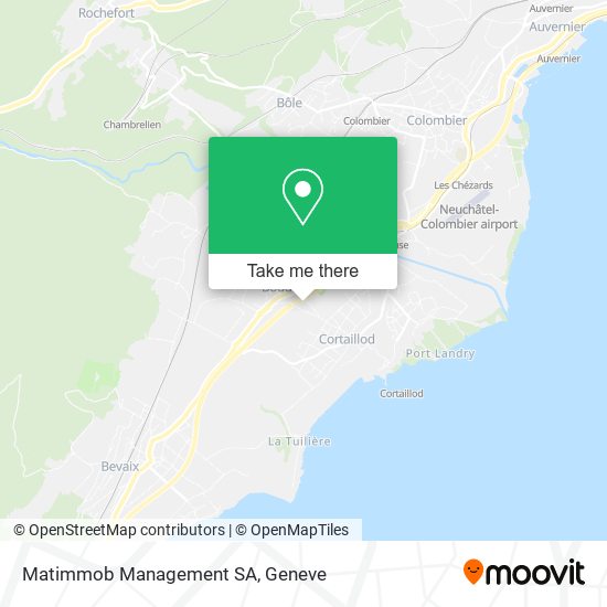 Matimmob Management SA map