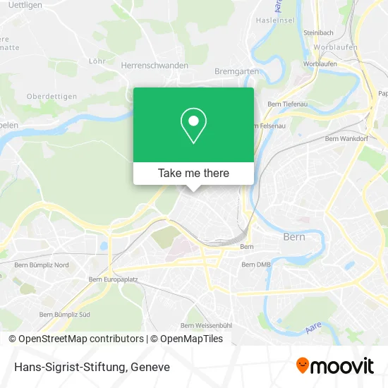 Hans-Sigrist-Stiftung map