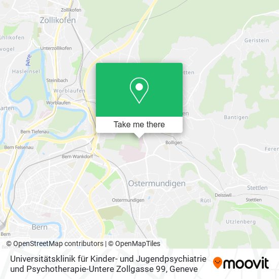 Universitätsklinik für Kinder- und Jugendpsychiatrie und Psychotherapie-Untere Zollgasse 99 map