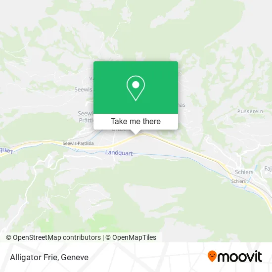 Alligator Frie map
