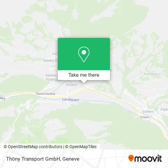 Thöny Transport GmbH map
