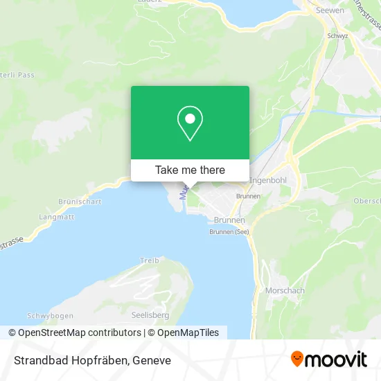 Strandbad Hopfräben map