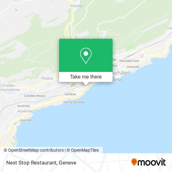 Next Stop Restaurant map
