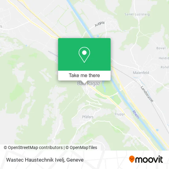 Wastec Haustechnik Ivelj map