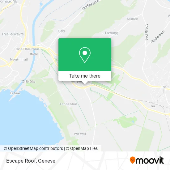 Escape Roof map