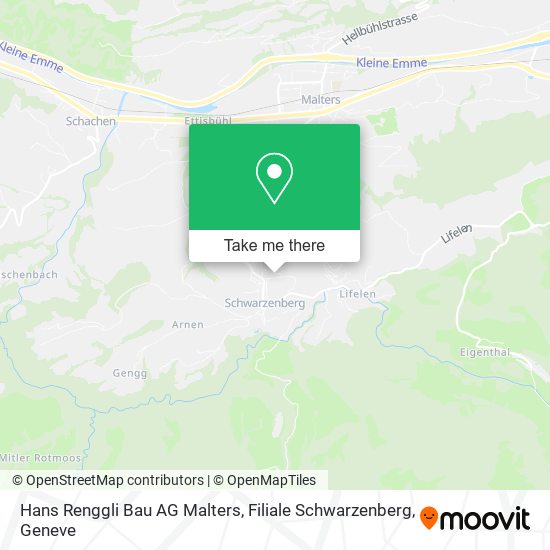 Hans Renggli Bau AG Malters, Filiale Schwarzenberg map
