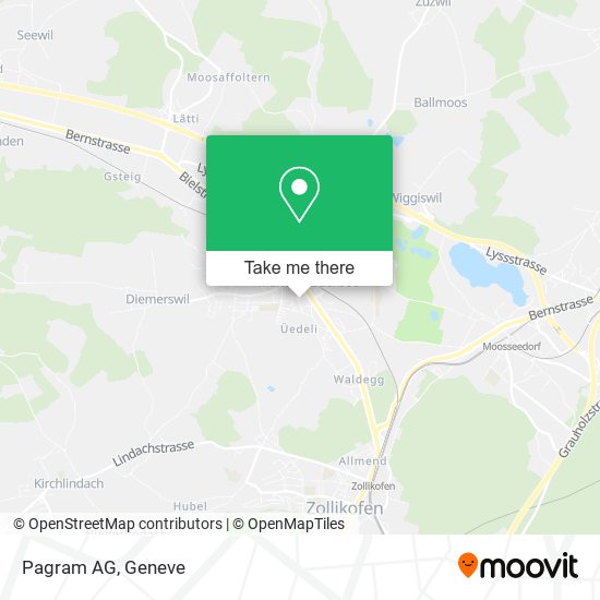 Pagram AG map