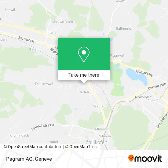 Pagram AG map