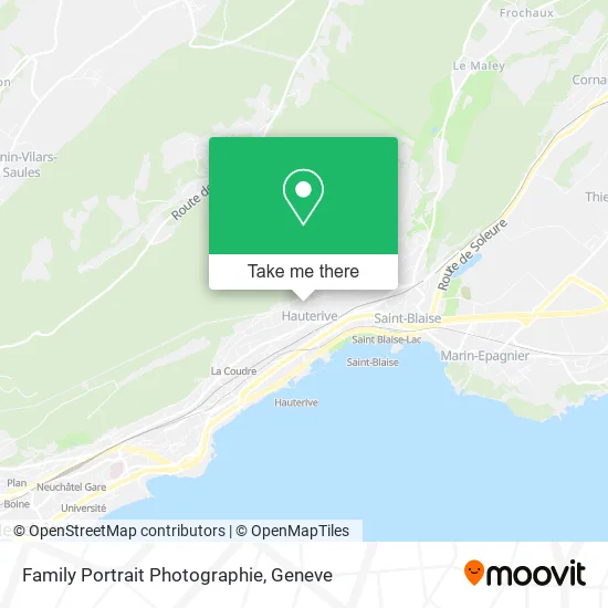 Family Portrait Photographie map