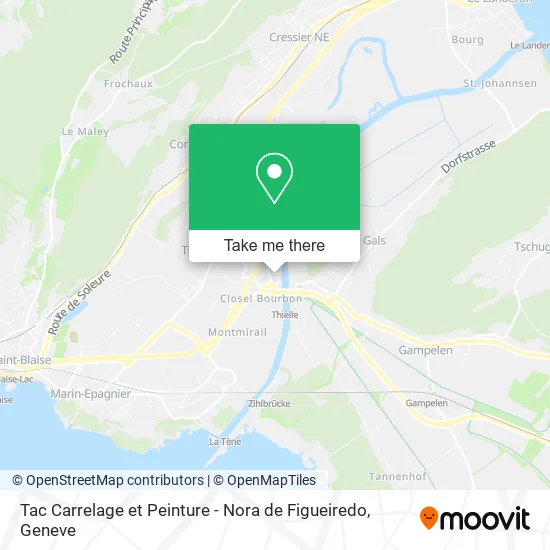 Tac Carrelage et Peinture - Nora de Figueiredo plan